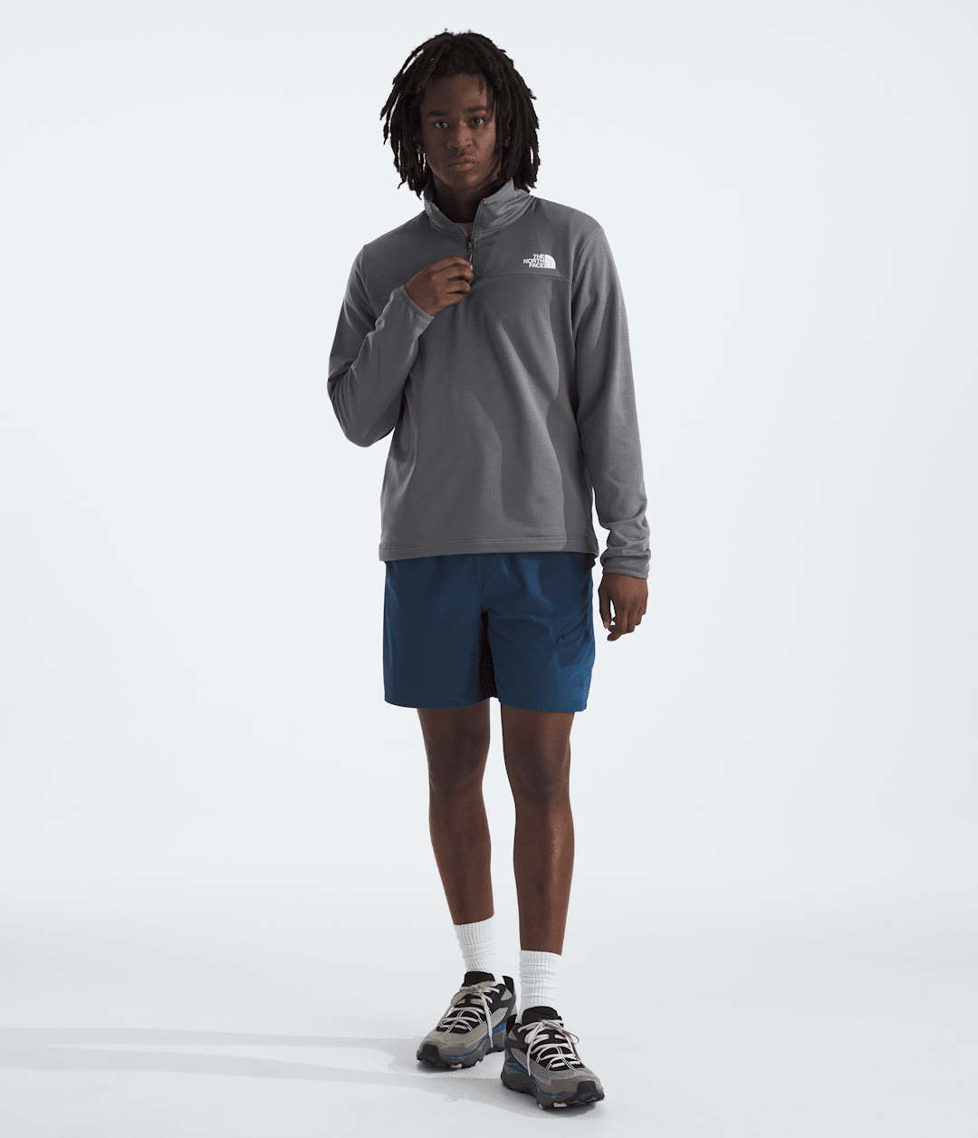 Men’s Cedar Trail Grid Fleece ¼-Zip