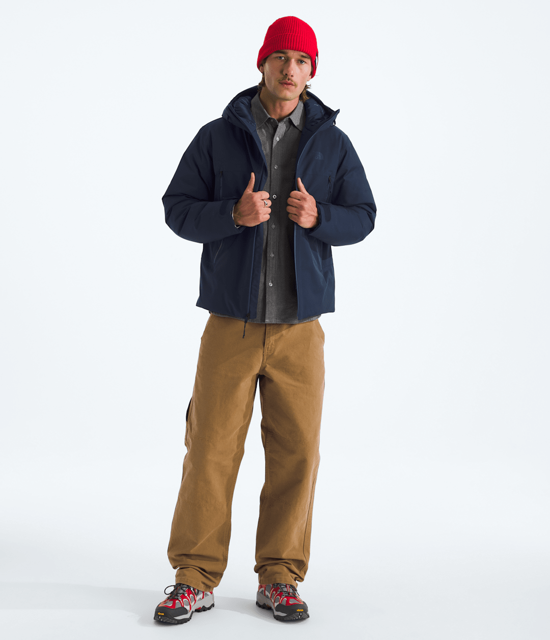 Men’s TNF™ Range Down Hooded Jacket