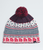 White Dune Jacquard/Pom