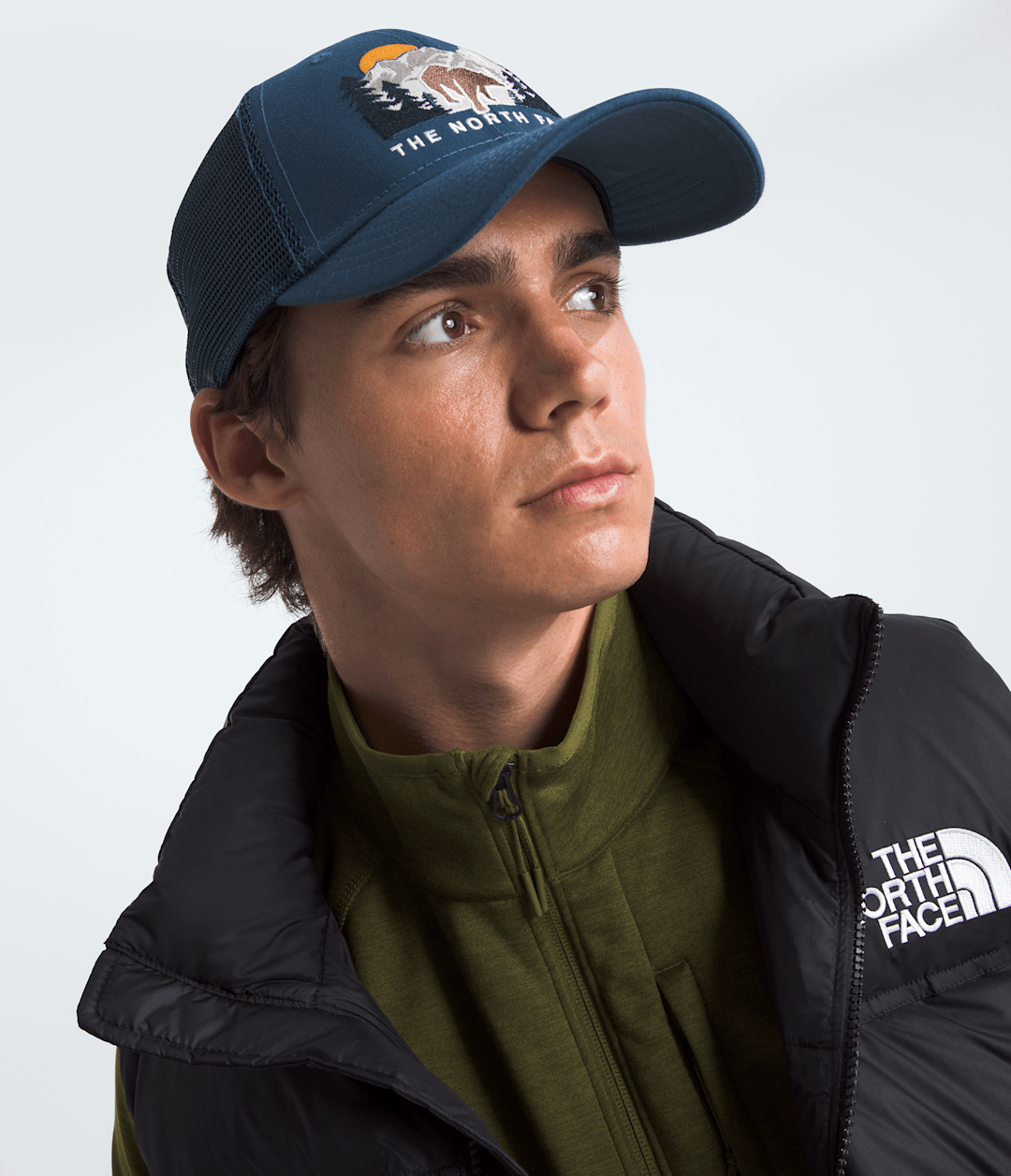 Embroidered Mudder Trucker Hat